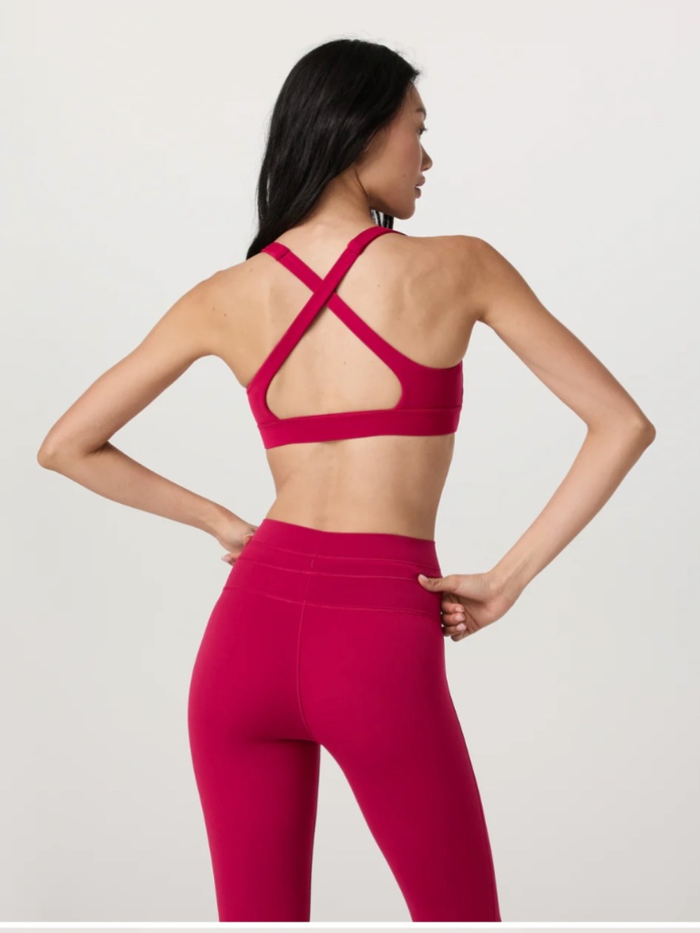 Vuori Daily Form Bra in Strawberry - Picture 6 of 7